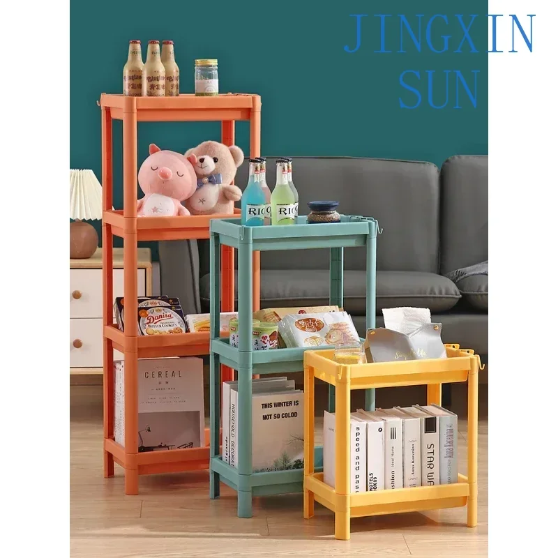 -Multi-layer Ultra-narrow Storage Shelves Kitchen Storage Rack Bathroom Subdries Storage Organizers Space Saving Home Furniture