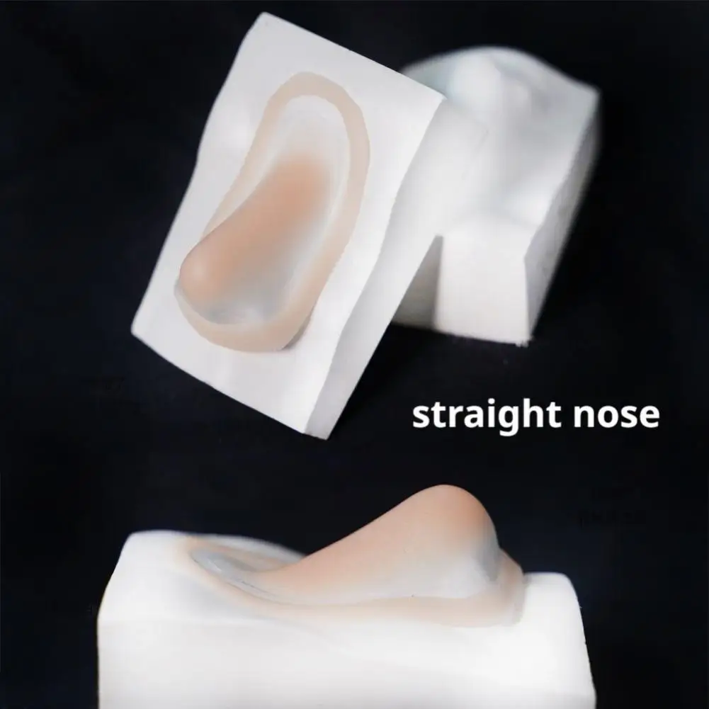 مجموعة أدوات تنكرية للأنف المزيفة من السيليكون، مجموعة أدوات مكياج كوميدي احترافية للهالوين، مجموعة أدوات أنف وهمية من السيليكون قابلة لإعادة الاستخدام