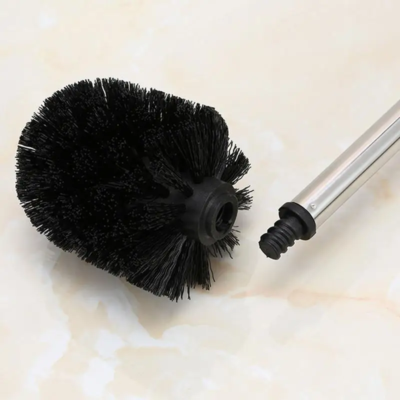 Universal Replacement Toilet Bowl Brush Head Ball-Shaped Toilet Brush Replacement Heads For Bathroom With Durable Stiff Bristles