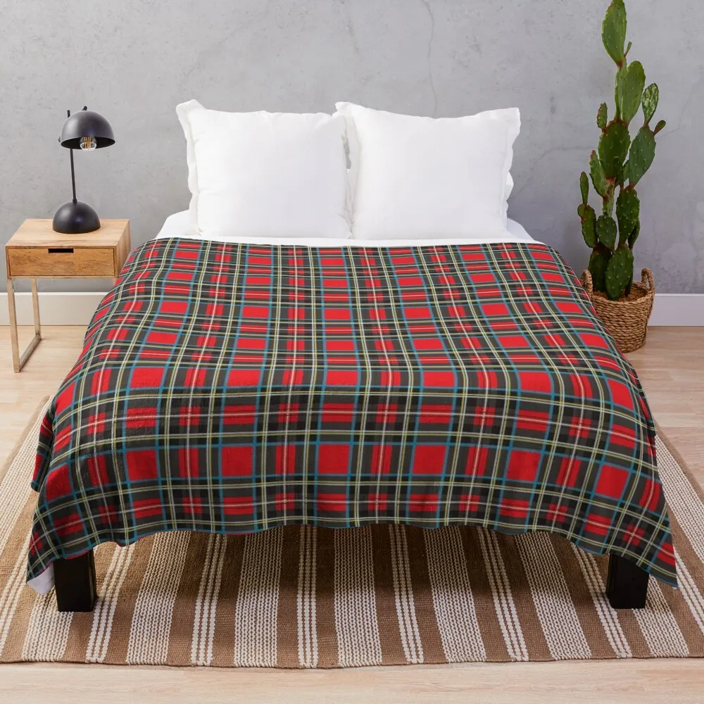 

Royal Stewart tartan - Plain artwork Edition Throw Blanket Thermal For Sofa Thin Blankets