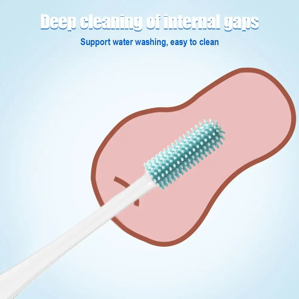 Силиконовая щетка для чистки, секс-влагалище DoII, инструмент для очистки анального канала, мужская чашка для мастурбации, мягкая скраб для головы, чистое оборудование