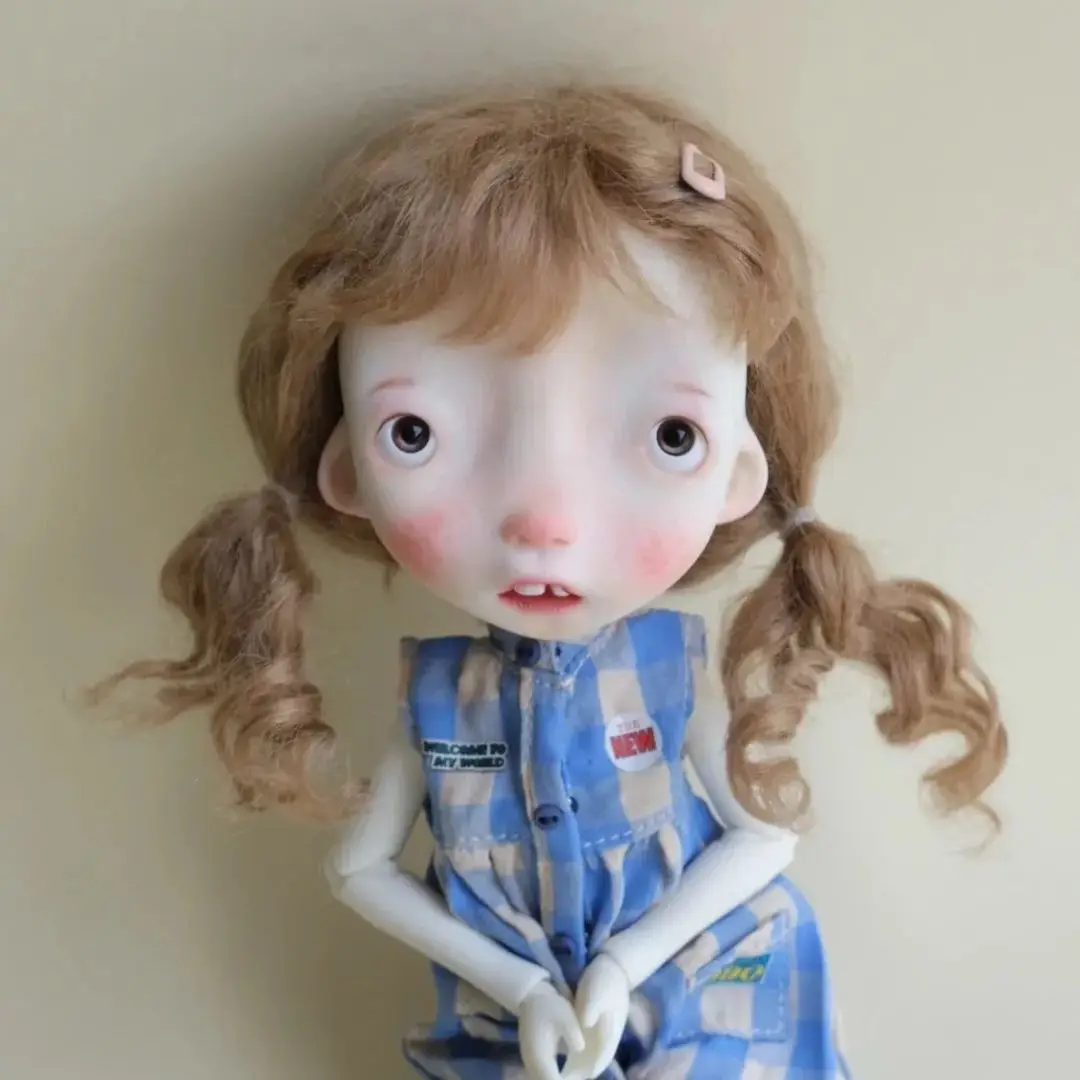 

2025 New 1/6 Scale BJD Doll SD Head,xiaozhizhang doudou, Beautiful Girl, High Quality Resin Toy - Only includes a head