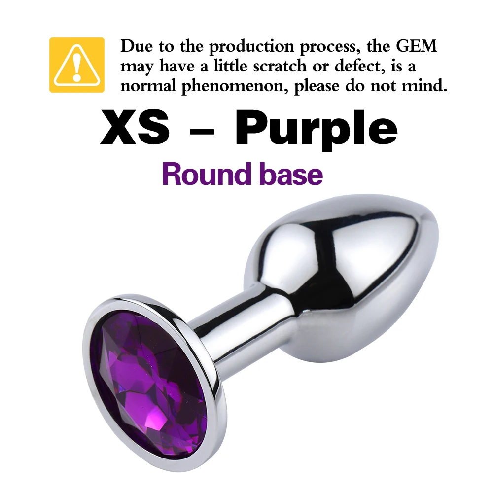 1pcs, Gemstone base mini metal anal plug, beginner butt plug, masturbation  tool, sex Butt g-point massage, adult sex toys - AliExpress 66