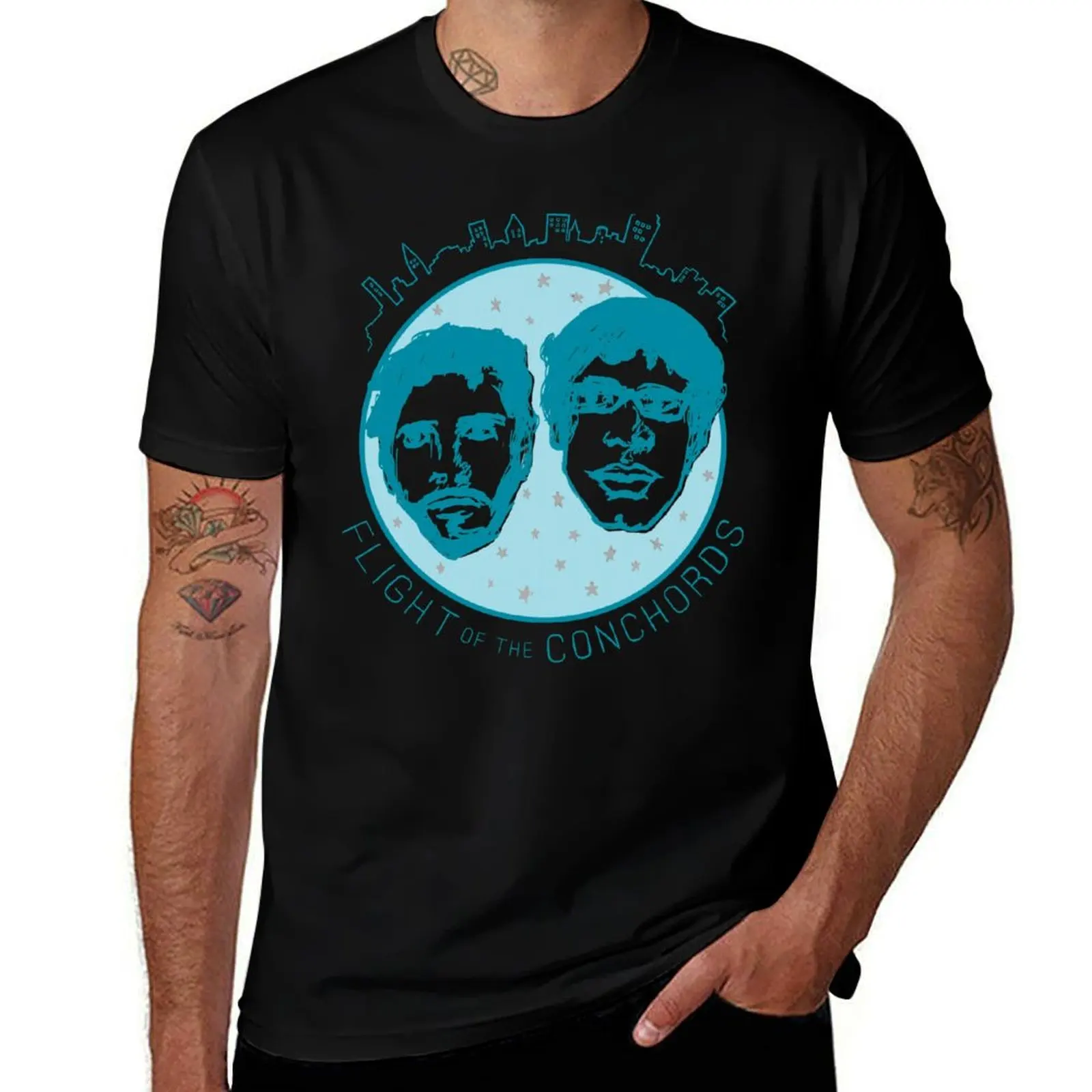 

Flight of the Conchords T-Shirt plus sizes aesthetic clothes vintage anime shirt cotton t shirt men