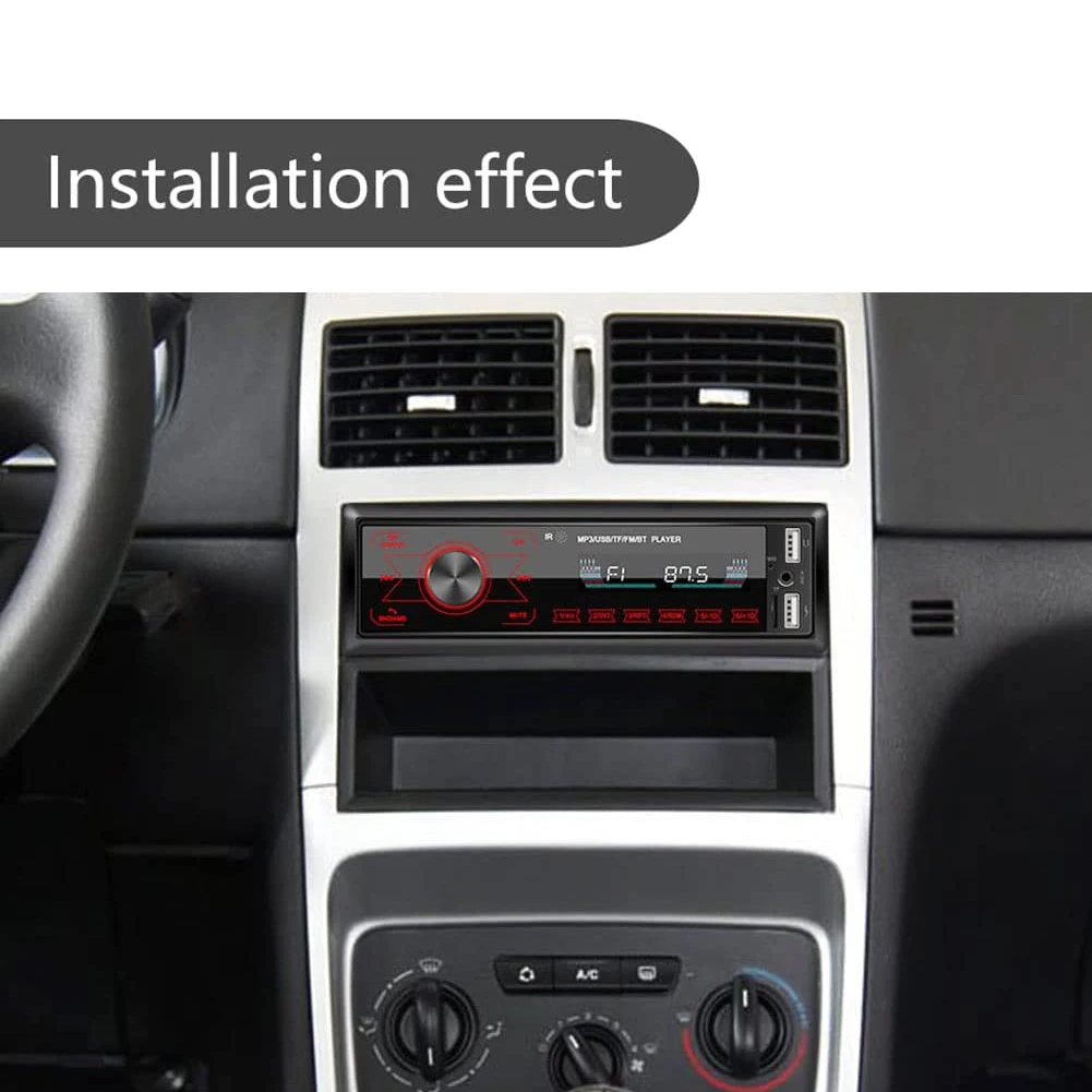 Car Stereo Bluetooth Touch Screen Car Radio Bluetooth 4X60W 7 Colours 2USB/SD/AUX Hands Free Bluetooth