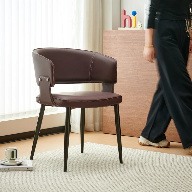 

Manufacturer Supplies Italian-Style Luxury Dining For Home Use, Modern Minimalist Backrest Chairs, And High-End Mee