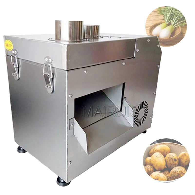 Commercial Electric Slicer Cutter Fruit Vegetable Potato Radish Lemon Slicing Machine