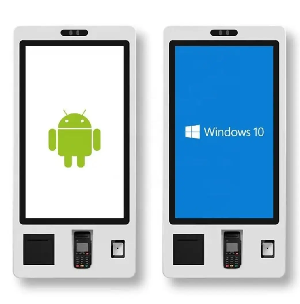 كشك طلب الدفع للخدمة لماكدونالدز/مطعم OEM 32 بوصة طلب الطعام كشك شاشة تعمل باللمس نظام نقاط البيع آلة الدفع الذاتي ذاتية #3