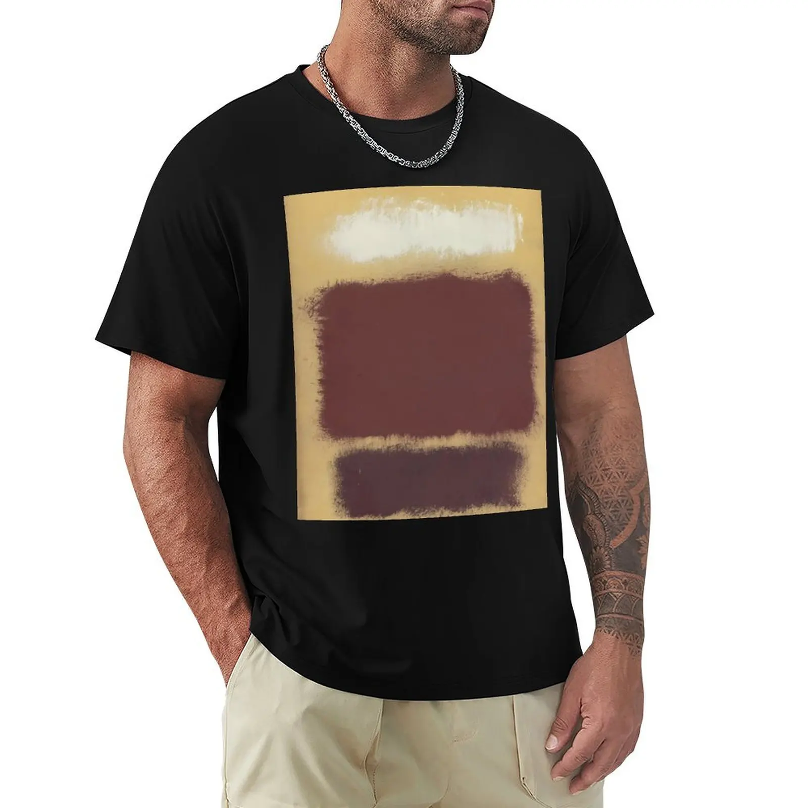 

Mark Rothko T-Shirt Abstract Pattern Print Top
