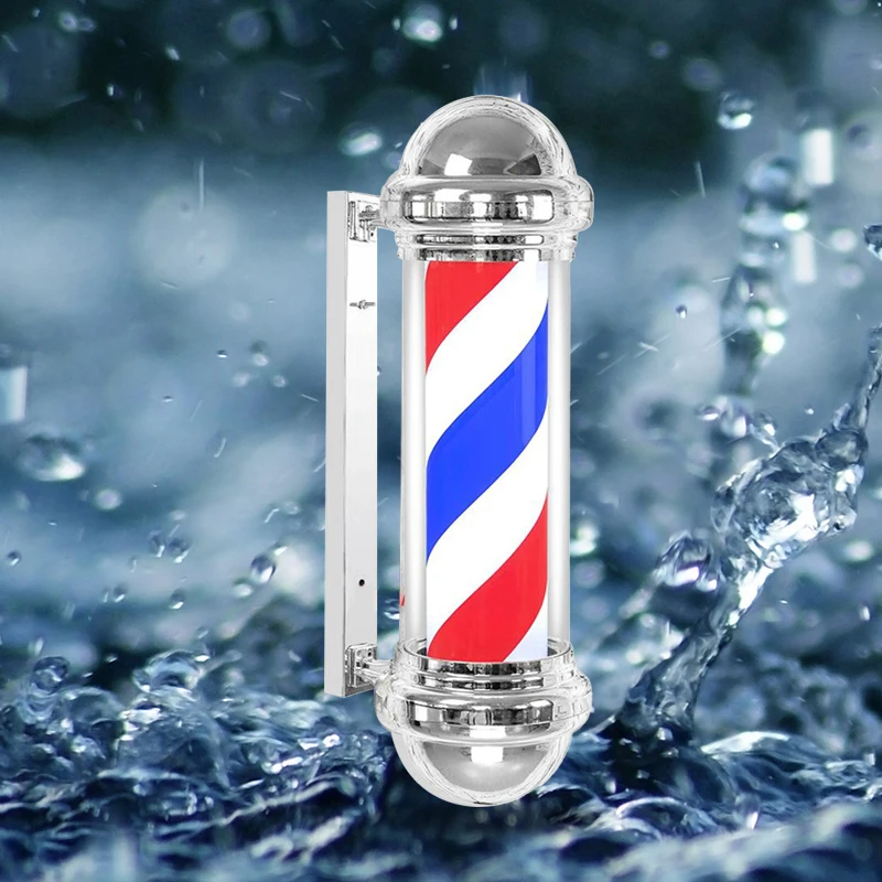 

Costom Modern LED Turn Light for Bauty Salon Commercial Furniture Outdoor Wall Hanging Salon Furniture