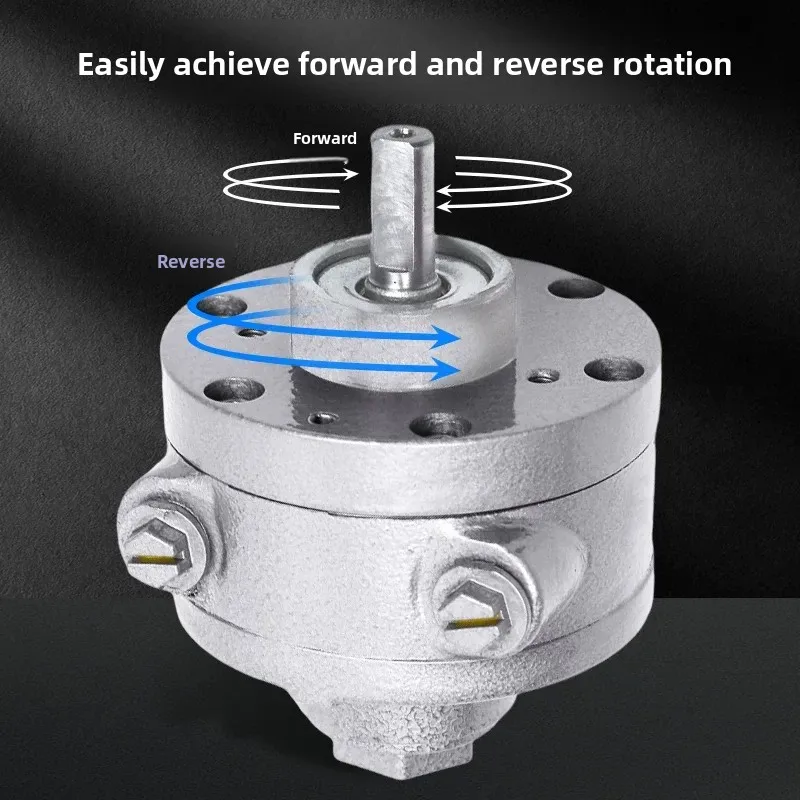 For XSPVM-2AM Vane Pneumatic Motor High Speed High Power Explosion Proof Reversible Adjustable Speed With Gear Reducer