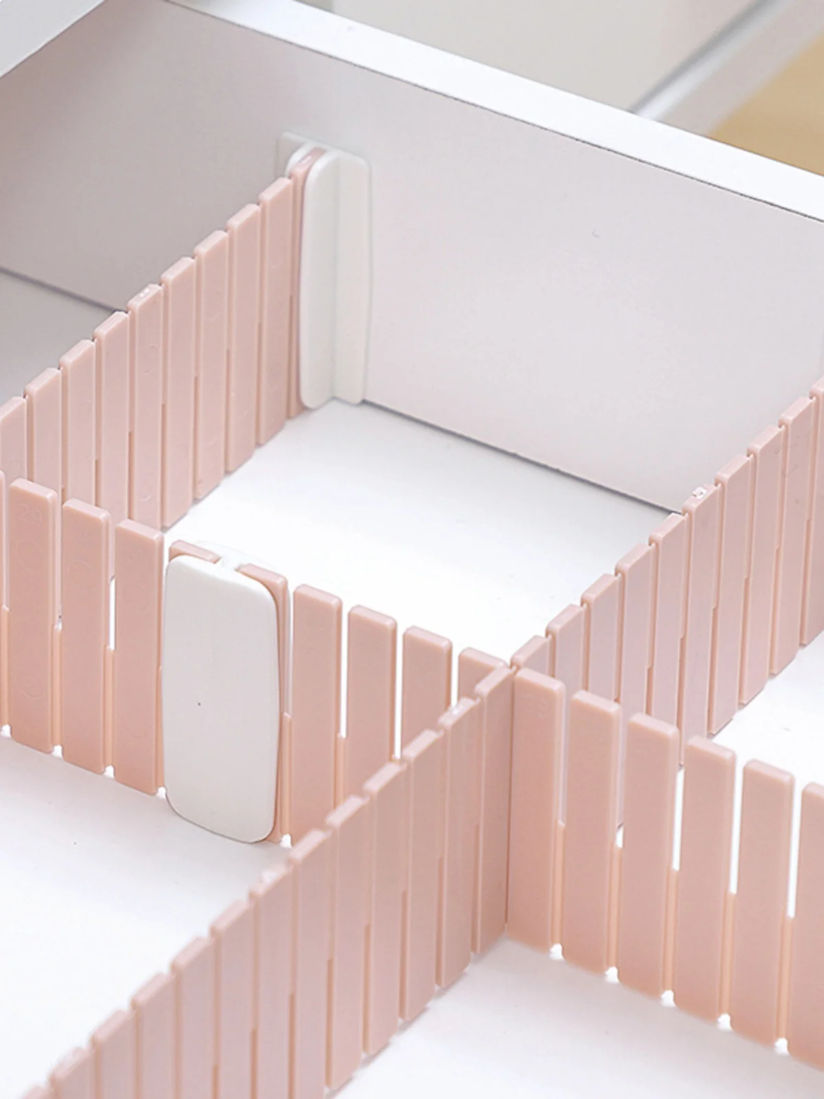 

Home Use Der Organizer Divider Plastic Connectors Underwear Sos Separators Fixed Button Fly Storage Arrangement