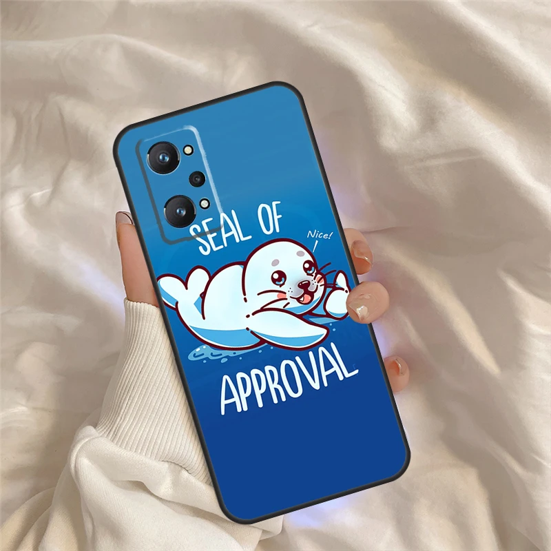 مضحك ختم الموافقة ل Realme GT7 برو GT6 C67 C65 C63 C61 C55 C53 C51 C35 C71 C75 10 11 12 13 14 برو زائد