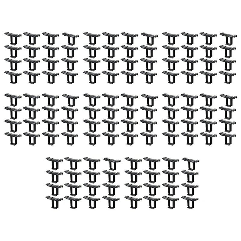 

New-128Pc 35Mm Solar Panel Water Drainage Clips,PV Modules Clips For Water Drain Photovoltaic Panel Water Drain Clips