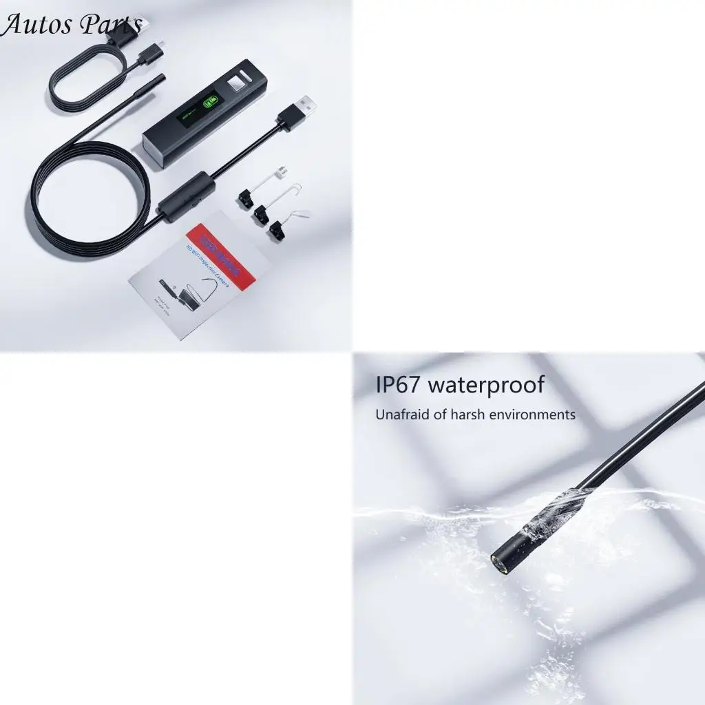 

57ba Industrial Endoscope Camera со светодиодной инспекционной камерой Borescope для ремонта автомобиля