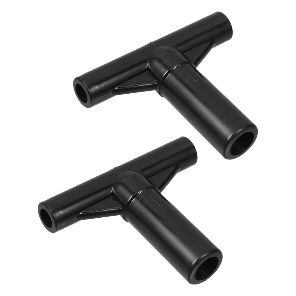 2 stks Universele Trampoline Zwart Duurzame Vervanging Voor Behuizing Polen Veiligheid Cover Rod Protector Outdoor Gebruik