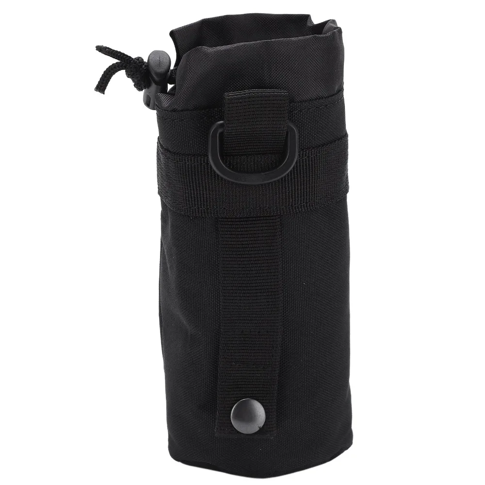 Durable 600D Oxford Cloth Water Bottle Pouch Light Weight Multi Pocket Bottle Holder Casual Gear Pouch Daily