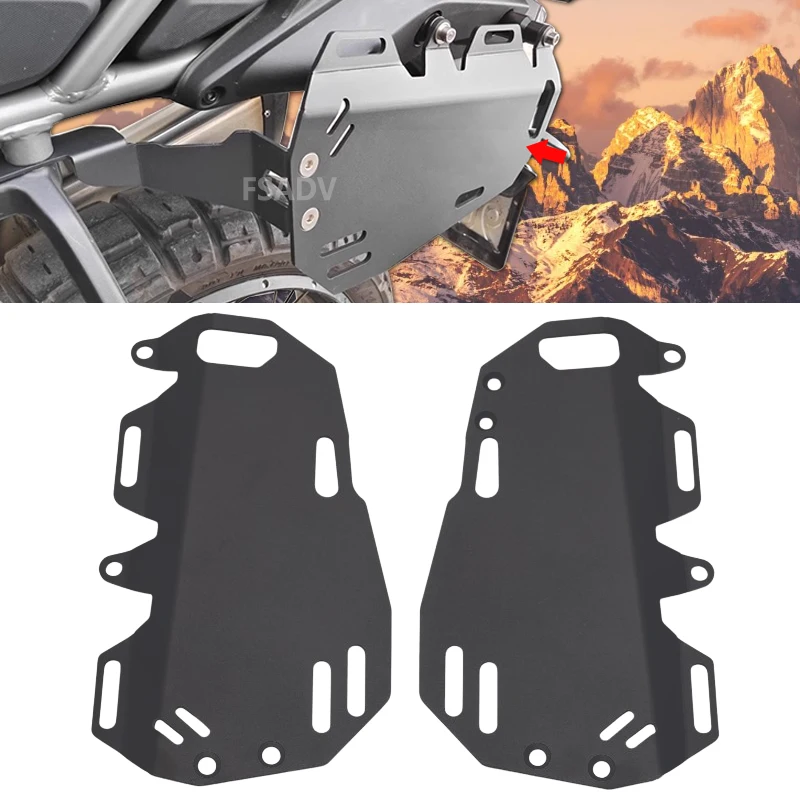 

Motorcycle Luggage Rack Side Pocket Brackets Side Bag Bracket Side Luggage Carrier Mount Holder For CFMOTO MT450 450MT 2024 2025