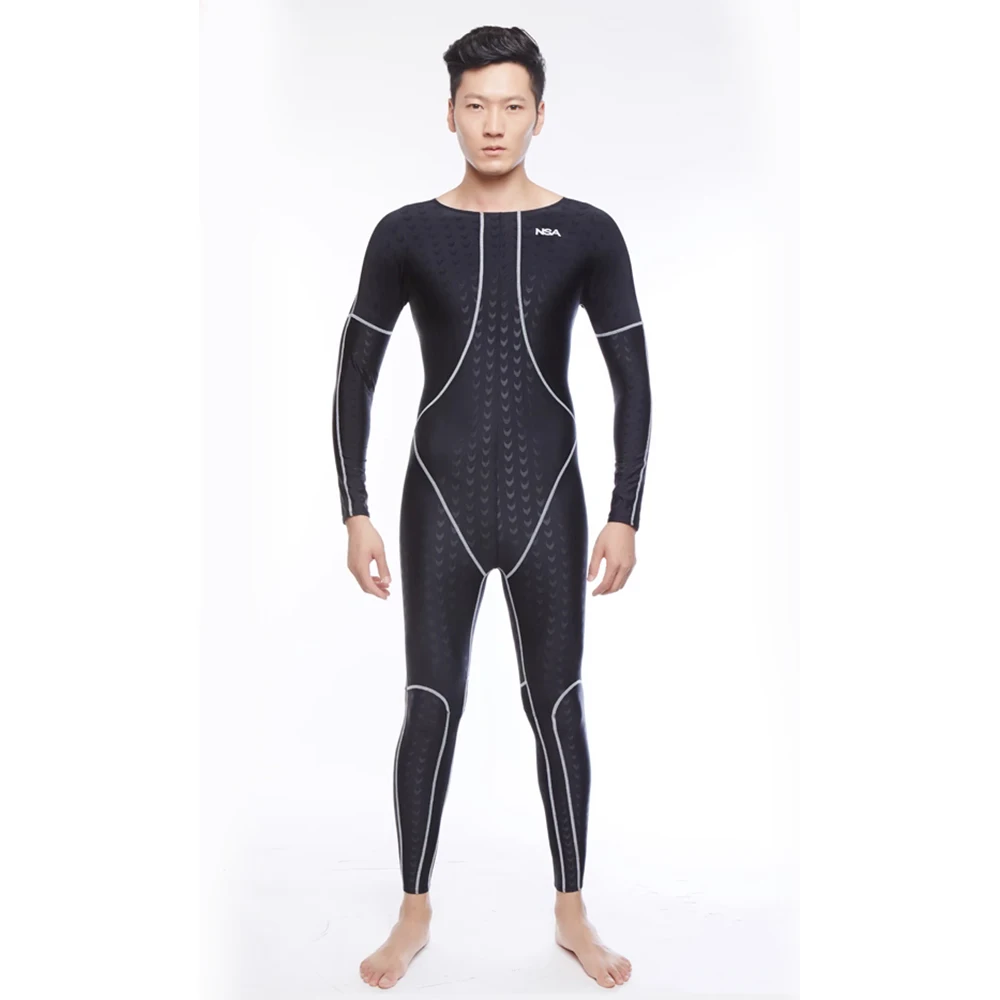 

Plus Size Scuba Diving 0.5mm Fastskin Triathlon Suit Neoprene Wetsuit Mergulho buceo roupa feminina Long Swimming Suit for Women