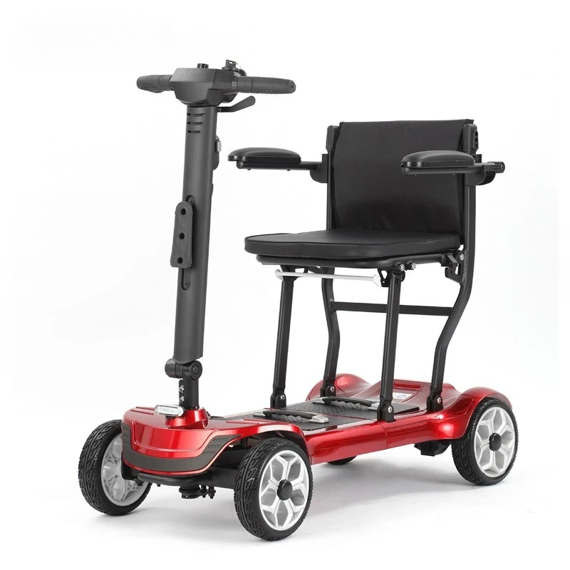 Outdoor Travel All Terrain Lithium Battery ultra Light Small Electric Mobility Handicapped Scooters for the Disabled