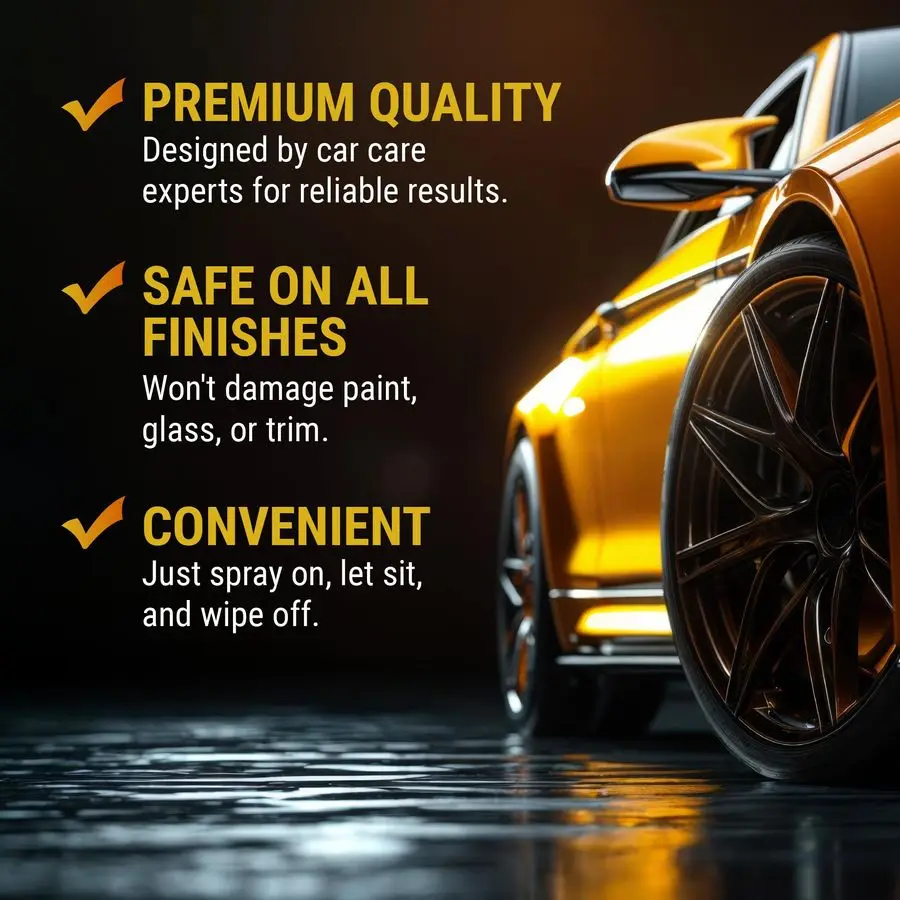 37 Road Kill Remover Krachtige bug- en teerverwijderaar, eenvoudige en handige auto-bug-eliminatorspray voor auto's, vrachtwagens, motorfietsen