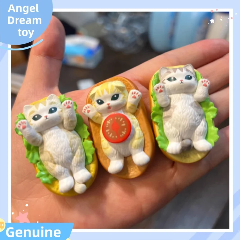 

Аутентичные пятна 4 см Cat Fortune Sandy Fat Series слепая сумка третья круглая Q ПВХ мини-орнамент игрушка кукла креативный подарок милая ручная работа