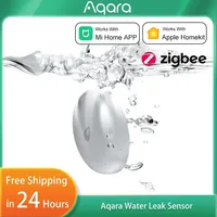 Aqara Water Immersing Sensor Zigbee Water Leak Detector IP67 Waterproof Soaking Sensor Alarm Remote Control Work with Mi Home