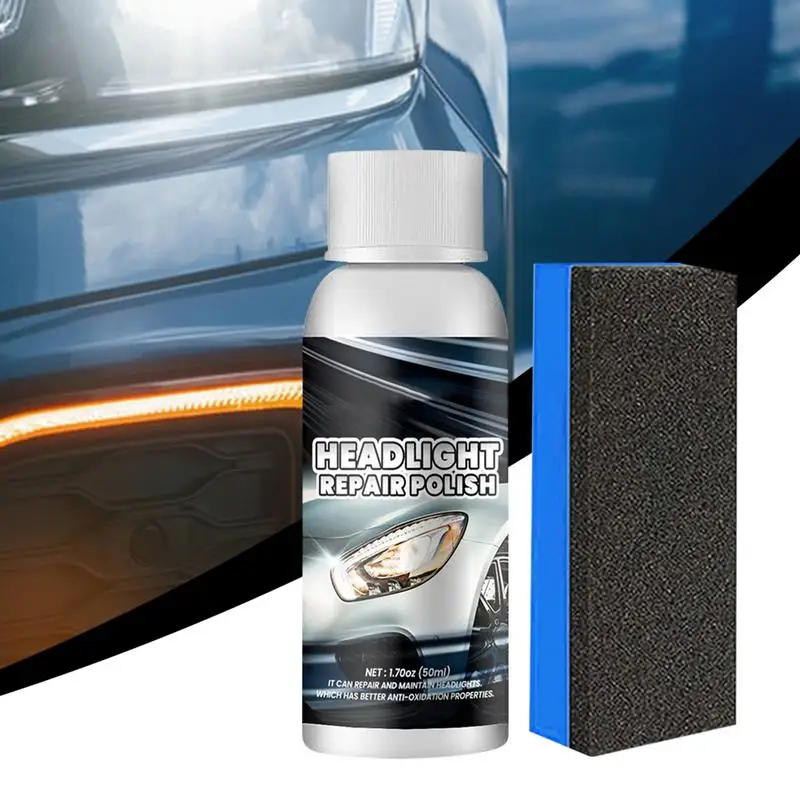 Car Headlight Polishing Agent Car Headlight Repair Fluid Scratch Remover Repair Fluid Headlight Renewal Polish And Maintenance