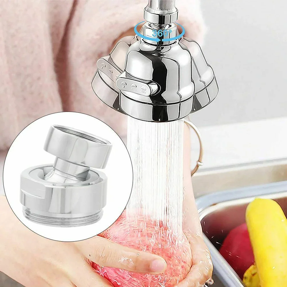 360 Degree Adjustable Aerator Adapter Swivel Aerator Connector Tap Aerator For Bathroom Kitchen Bidet Faucet Accessories