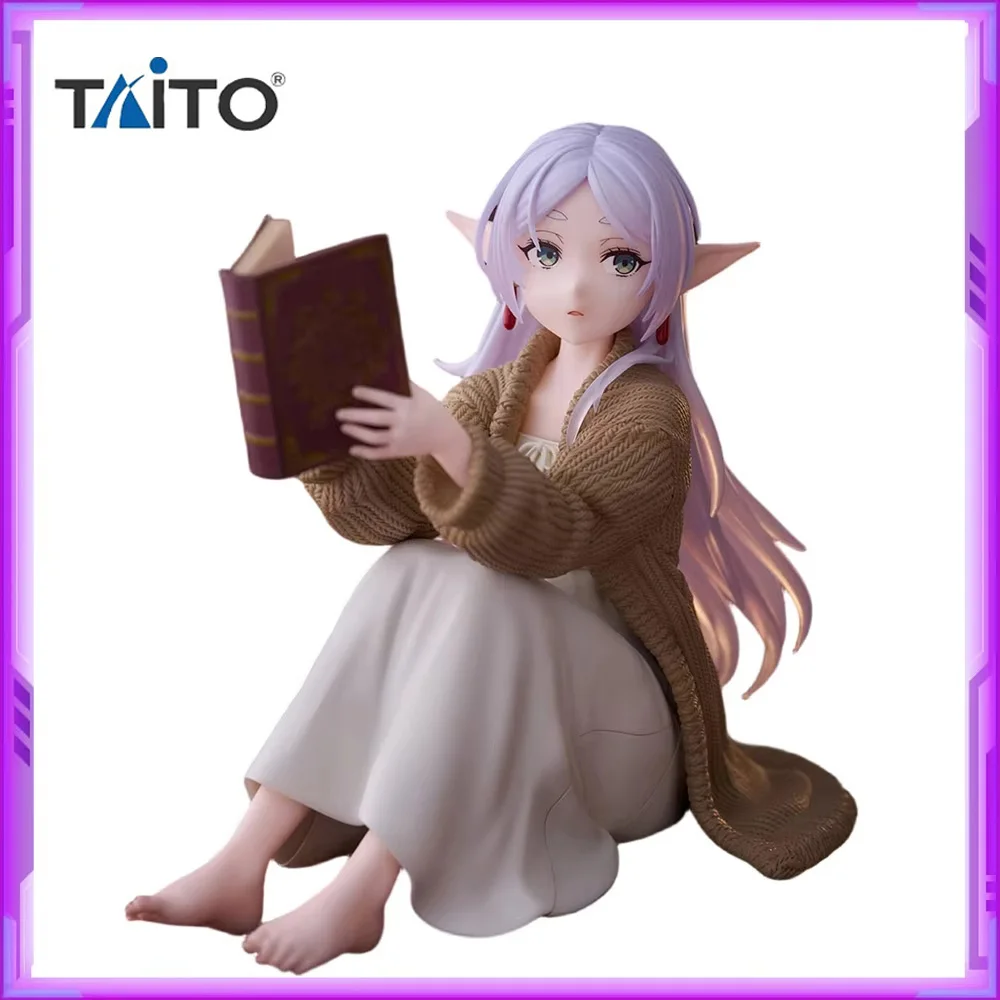 Figurki anime TAITO Desktop Cute Frieren: Beyond Journey's End Frieren PVC, figurki akcji, modele zabawek
