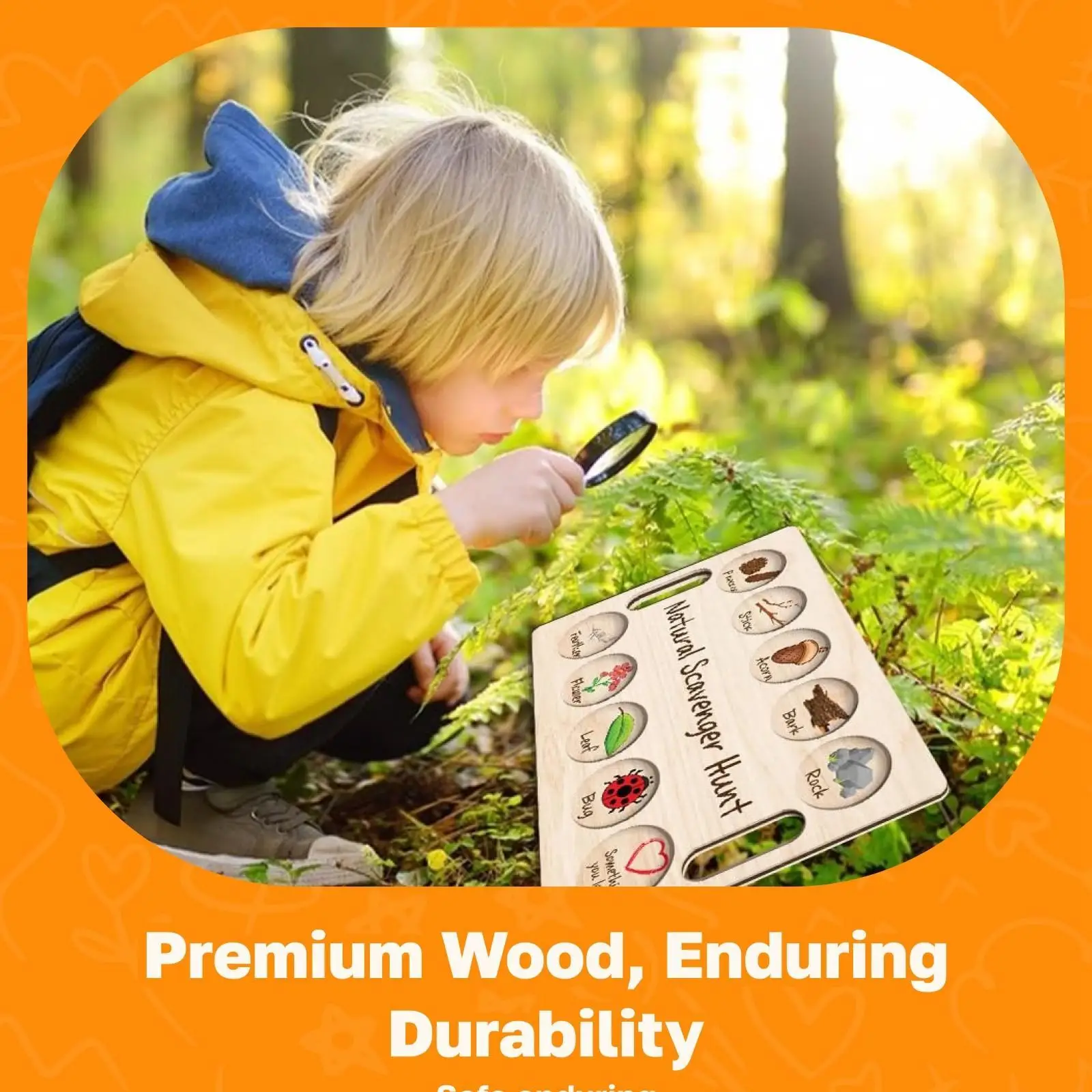 مجموعة ألعاب Hunt Journal Nature DIY Craft Kit لوازم تعلم الطبيعة التعليمية