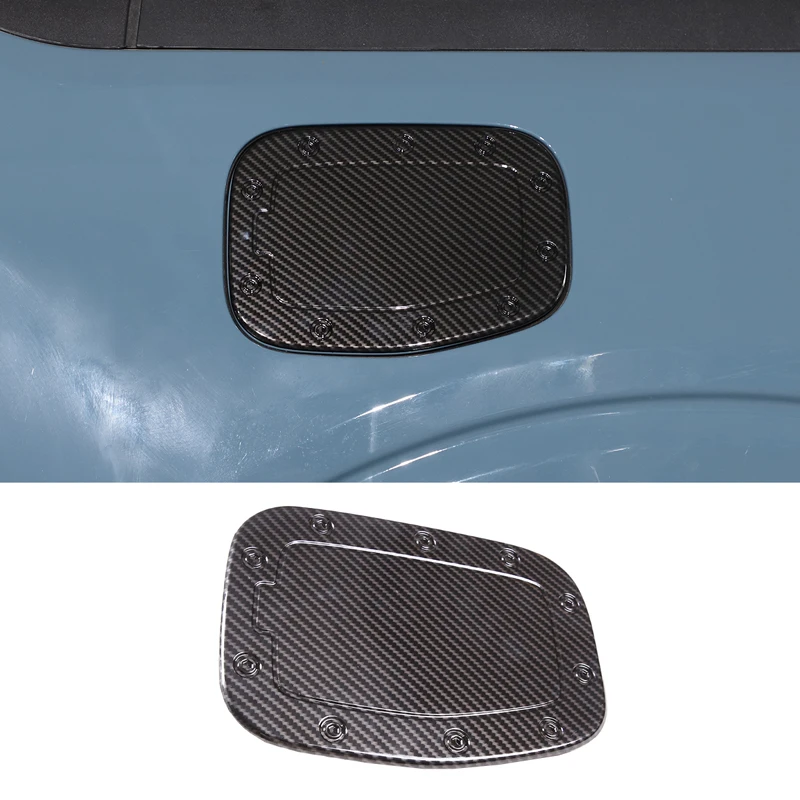 For Ford Maverick 2022+ fuel tank cap protective cover, car fuel tank decorative cover, body kit, car accessories, carbon fiber