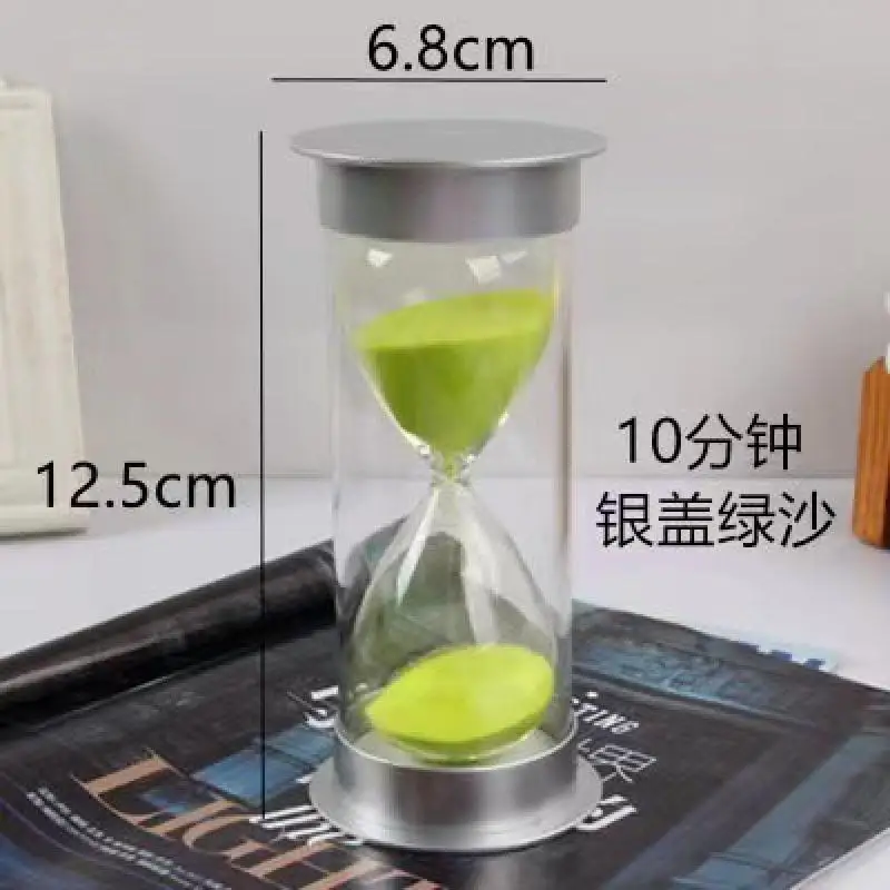Creative Anti-fall Timer Solid Color Mini Hourglass Quicksand Ornaments Time Children Brush Their Teeth Mini Small Hourglass