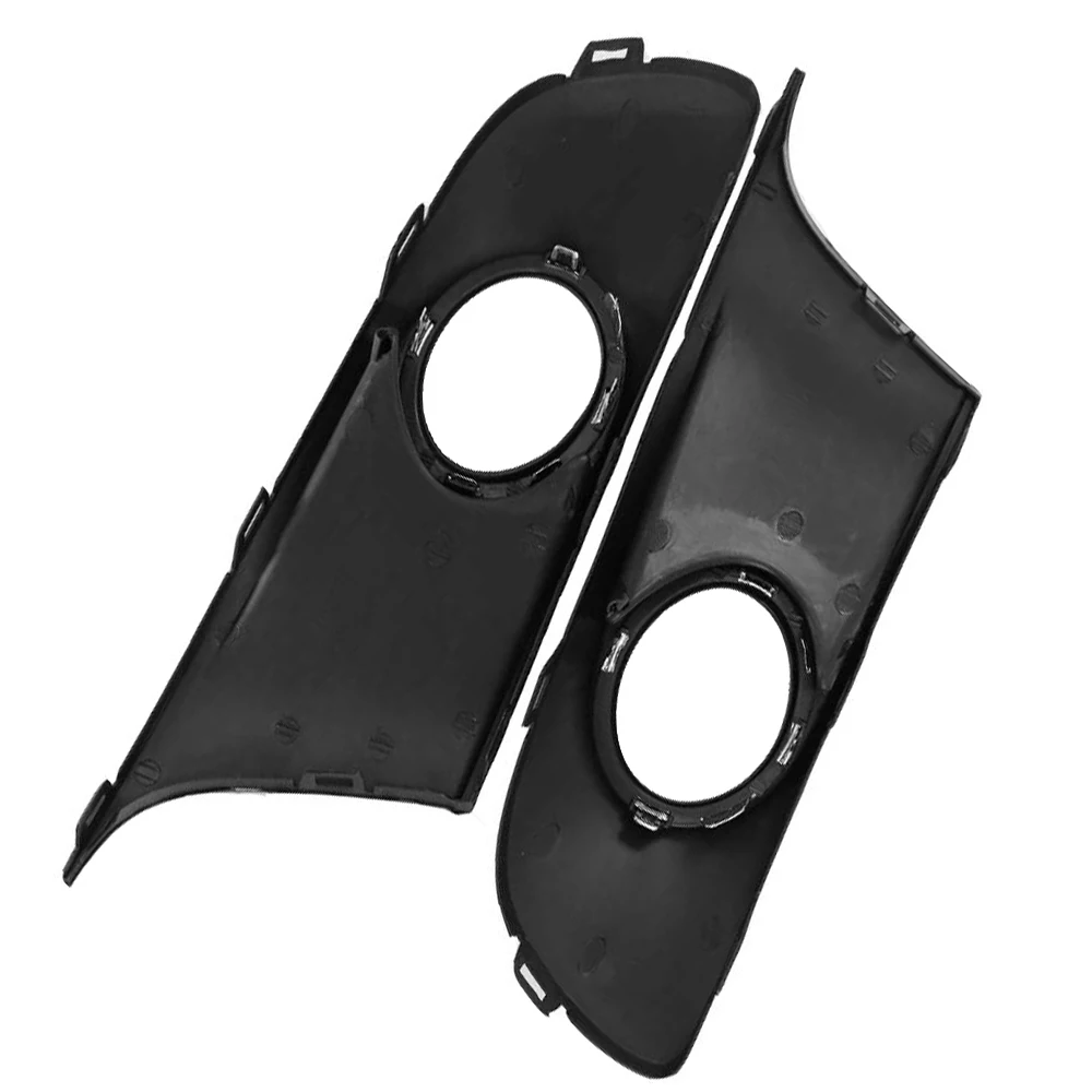2pcs ABS Car Front Bumper Fog Light Lamp Grille Grill Cover Left & Right for Volkswagen VW Caddy/Touran 2010 2011 2012-2015
