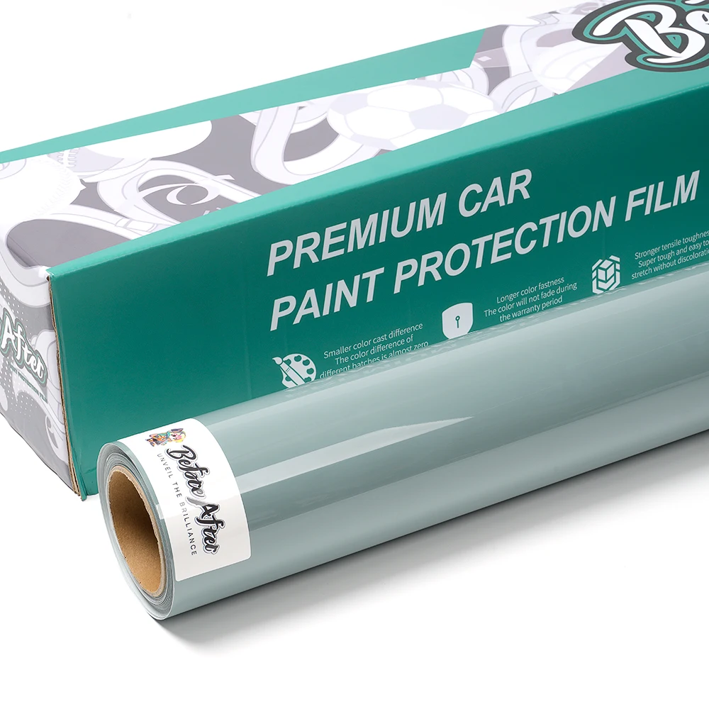 

Air Bubble Free Car Body Films Accessories Decoration Film PET Shadow Green Car Vinyl Wrap