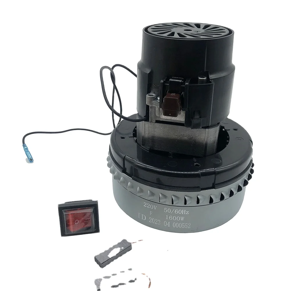 Piezas de aspiradora, piezas de motor de succión, 220V, 1600 vatios, motor de aspiradora