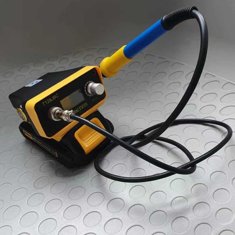 Cordless Soldering Iron Station For Dewalt 20V Max Li-ion Battery DIY Electric Digital Soldering Station For Repair Wire Welding