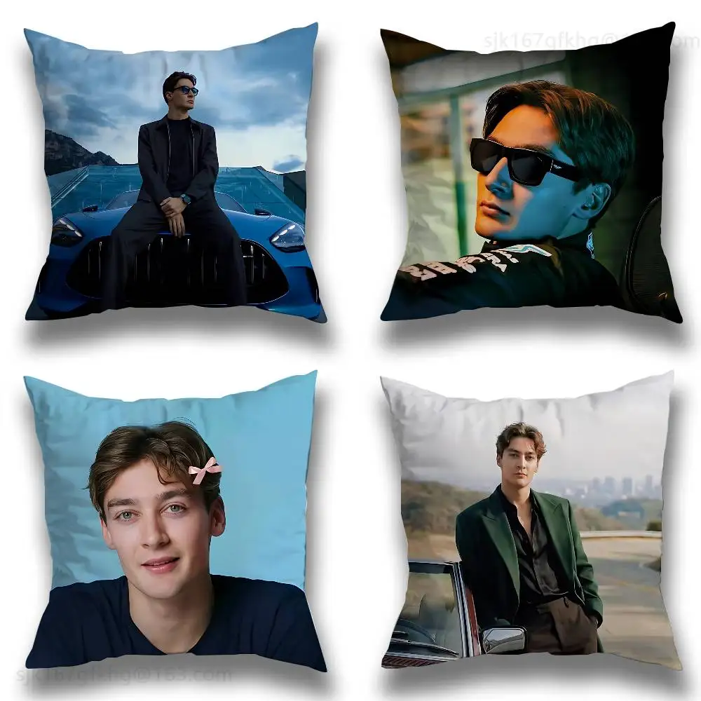 Racer G-George R-Russell  Pillow Case Pillow Case Living Room Sofa Cushion Cover Suitable For Home Bedroom Room Decoration