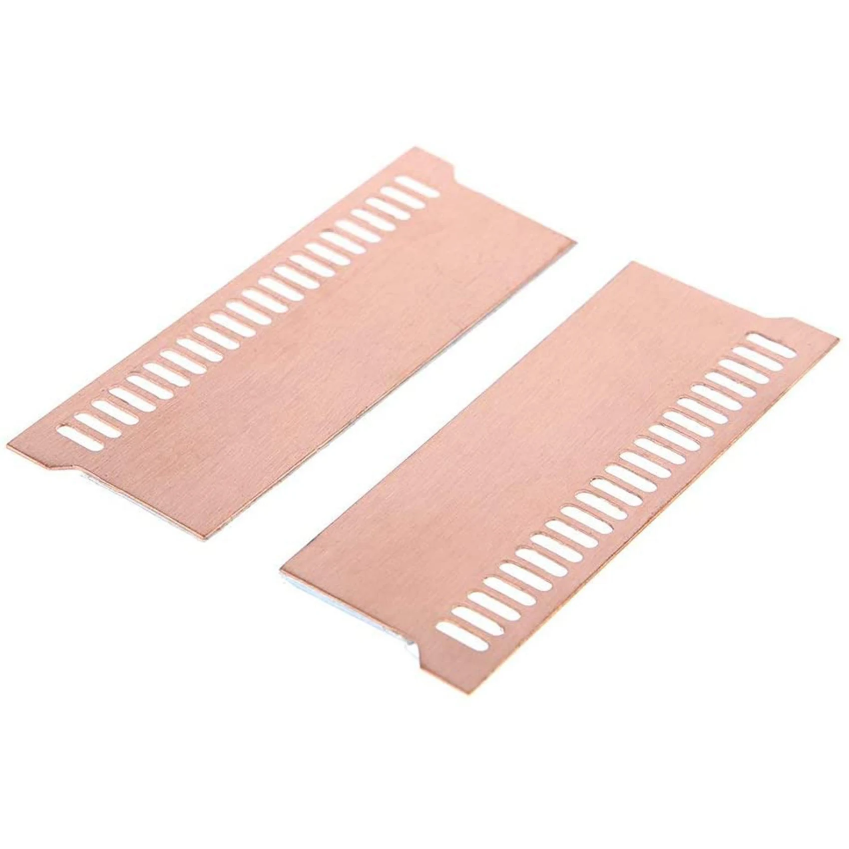 Y14A4 Pcs Pure Copper Notebook Gaming Laptop Memory Heatsink Cooling Radiator RAM Memory Cooler Heat Sink 0.5Mm