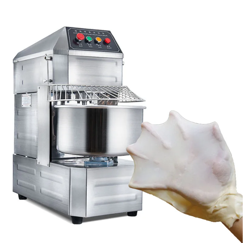 Food Mixer Commercial  Dual Rotating Dough Kneading Machine With Food-grade Stainless Steel Bowl Kitchen Fittings Chef Machine