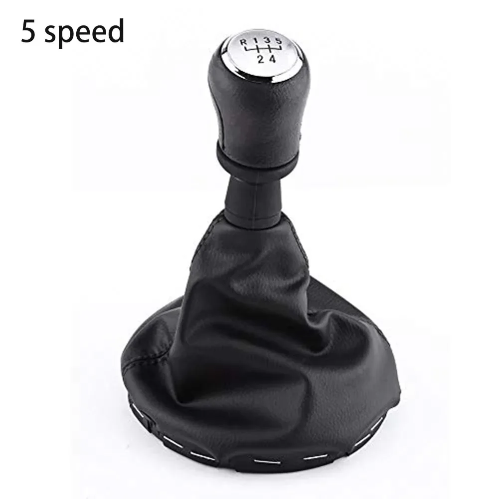 

6 Speed Car Gear Shift Knob With Leather Boot For Multivan Caravelle T5 2003-20100000000000000000000000000000000000000