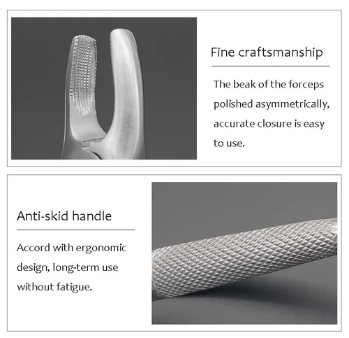 Imagen 2 del producto 10 unids/set de pinzas de extracción de dientes para adultos, 7 unids/set, pinzas de extracción de dientes para niños, herramientas dentales quirúrgicas, instrumentos de odontología