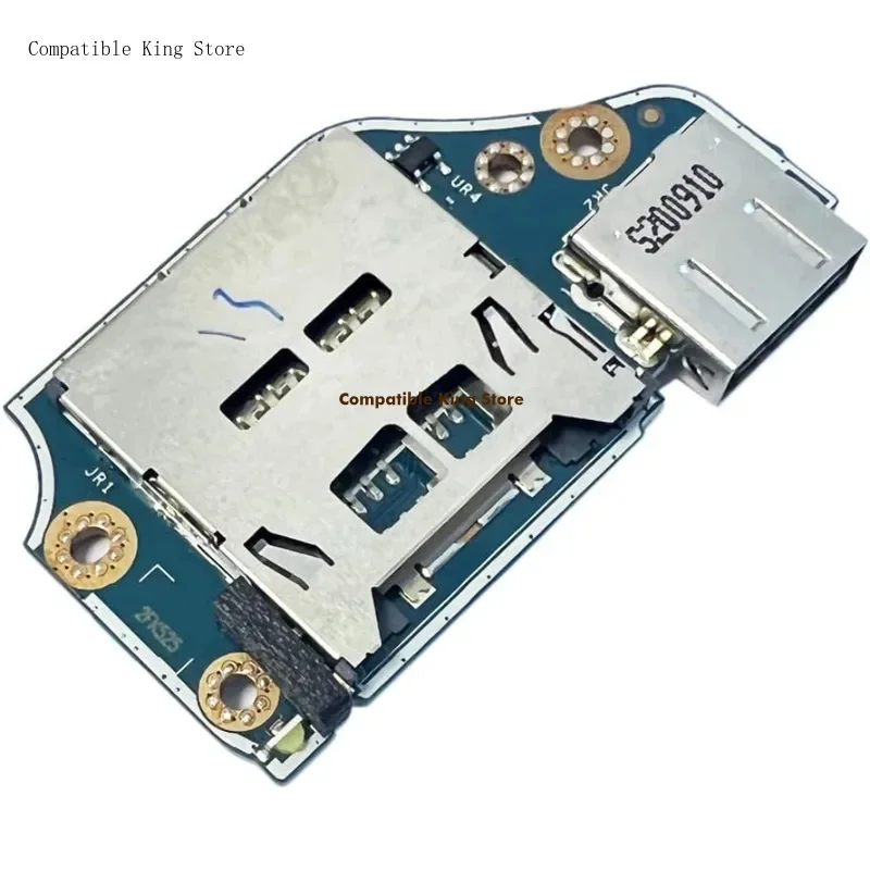 X SD Card Reader USB Port Board for HP Omen 15-DH 15-DH0015NR 15-DH002NR FPC54 LS-H482P