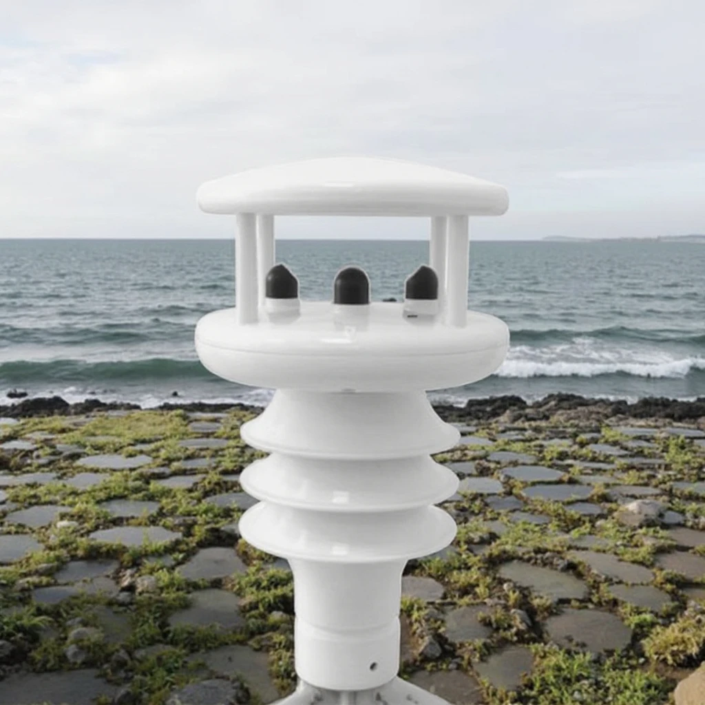 2026 Outdoor Ultrasonic 5 Elements All-in-One Micro Compact Weather Station for Weather Sensor Weather Meteo Station