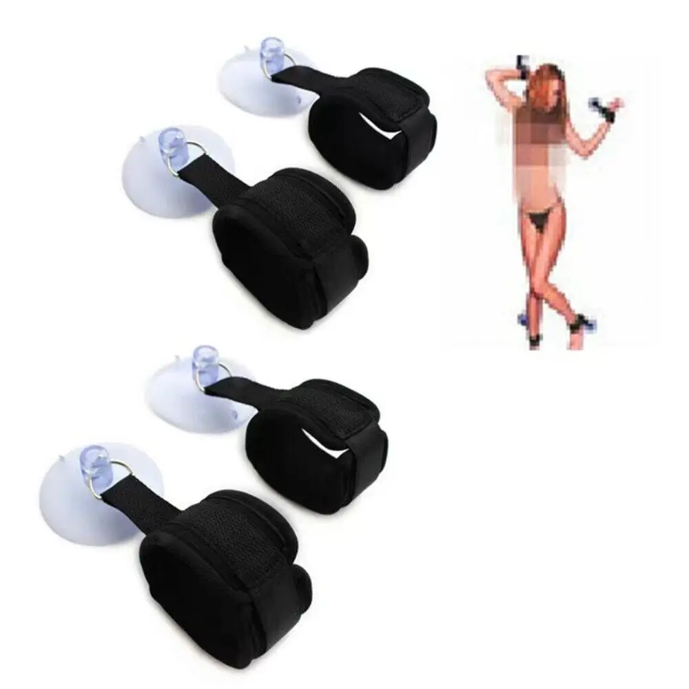 

New BDSM Restraint Wrist Cloth Fabrics Handcuffs Footcuffs Bondage Ankle Shackles Sex Toys For Women Men Love Games For Couples