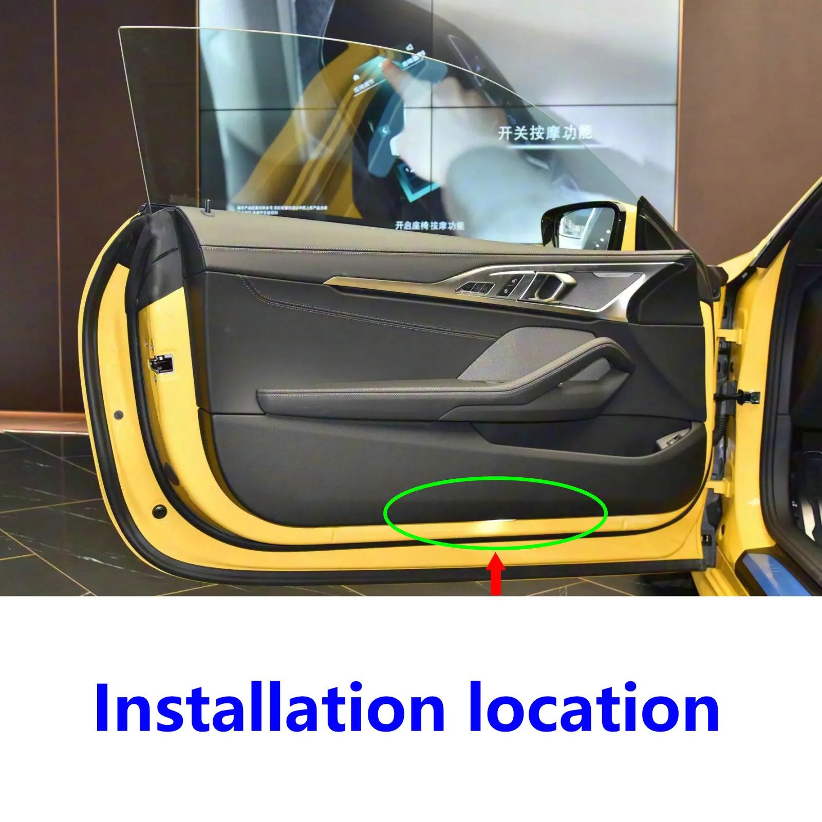 HD For BMW 8 Series Accessories G14 G15 G16 F91 F92 F93 M8 Coupe 840i 840d 850i 850d 2018-2023 2022 Led Car Door Projector Light