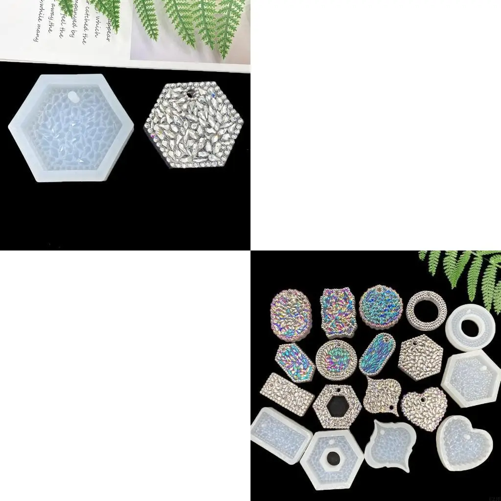 Эпоксидная алмазная силиконовая форма для рукоделия ручной работы, принадлежности для изготовления ювелирных изделий своими