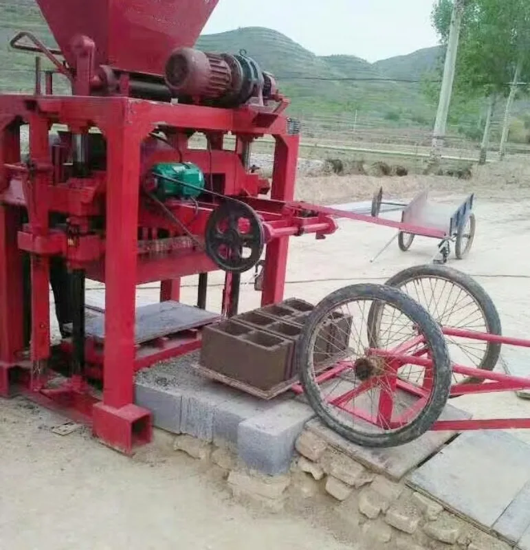 QT4-35 Semi-automatic Hollow Brick Making Machine, Compact And Portable Machine With High Output And Stable Performance
