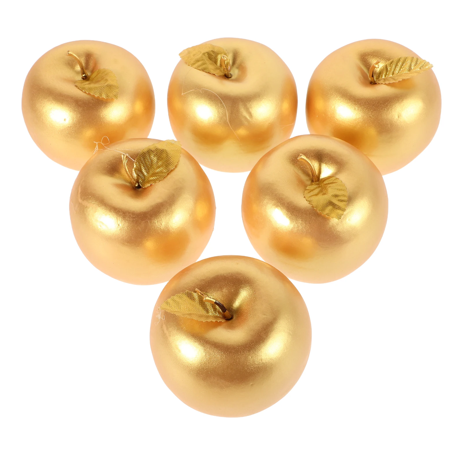 

6Pcs Artificial Lifelike Fake Fruit for Kitchen Display Home Decor Mini Faux Small Artificial Fruit