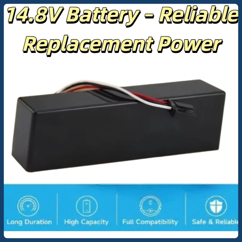 

14,8 В, 12800 мАч, 18650, 4S1P, литий-ионный аккумулятор для подметальной машины — для робота-пылесоса Xiaomi Mijia Mi, робот-пылесос, длительное время работы